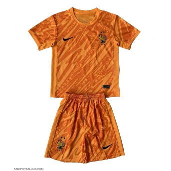 Franța Portarii Echipament de Fotbal Replică European 2024 Copii Deplasare (+ Șorturi)